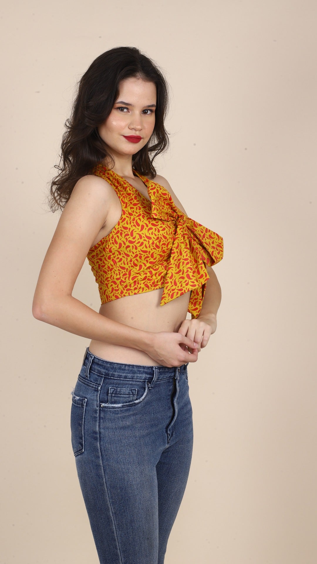 Yellow Non-Padded Bralette