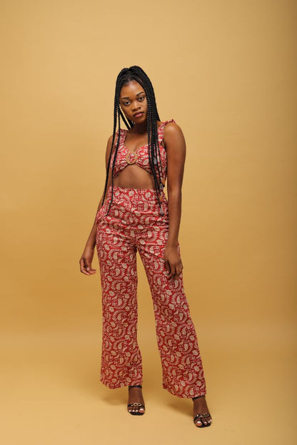 Floral Printed Cord-set