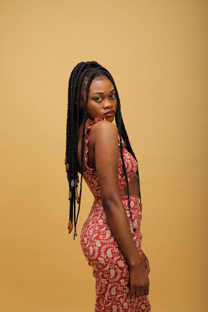 Floral Printed Cord-set